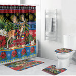 Afro-Antiguan and Barbudan Christmas Bathroom Set This Fallow Deer Needs A Beach Retreat