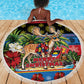 Afro-Antiguan and Barbudan Christmas Beach Blanket This Fallow Deer Needs A Beach Retreat
