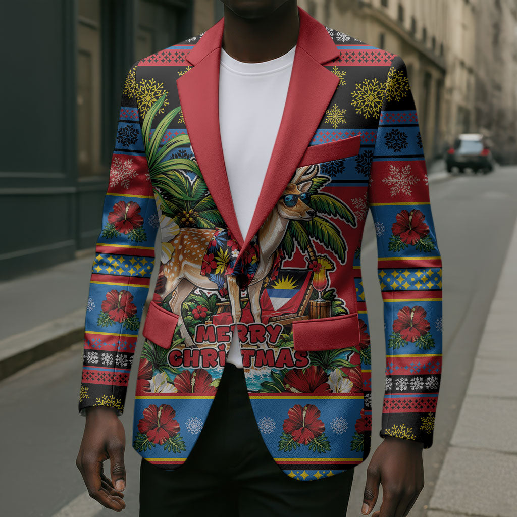 Afro-Antiguan and Barbudan Christmas Blazer This Fallow Deer Needs A Beach Retreat