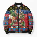 Afro-Antiguan and Barbudan Christmas Bomber Puffer Jacket This Fallow Deer Needs A Beach Retreat