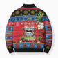 Afro-Antiguan and Barbudan Christmas Bomber Puffer Jacket This Fallow Deer Needs A Beach Retreat