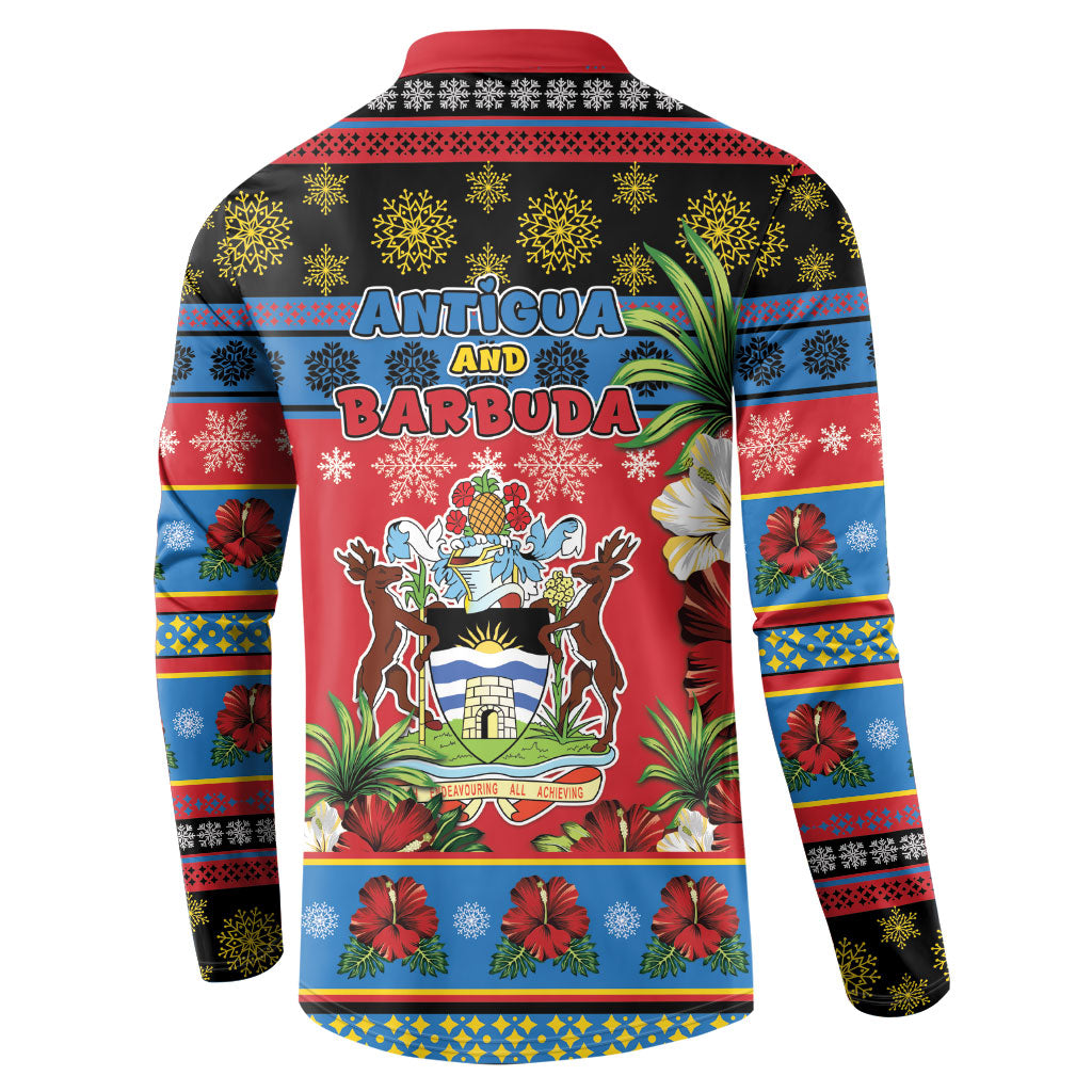 Afro-Antiguan and Barbudan Christmas Button Sweatshirt This Fallow Deer Needs A Beach Retreat