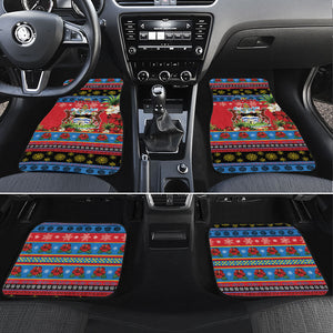 Afro-Antiguan and Barbudan Christmas Car Mats This Fallow Deer Needs A Beach Retreat