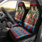 Afro-Antiguan and Barbudan Christmas Car Seat Cover This Fallow Deer Needs A Beach Retreat