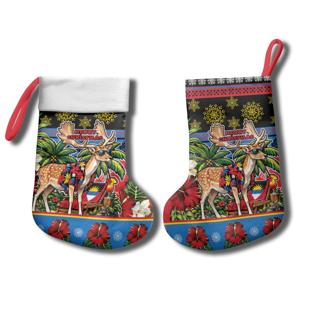 Afro-Antiguan and Barbudan Christmas Stocking This Fallow Deer Needs A Beach Retreat