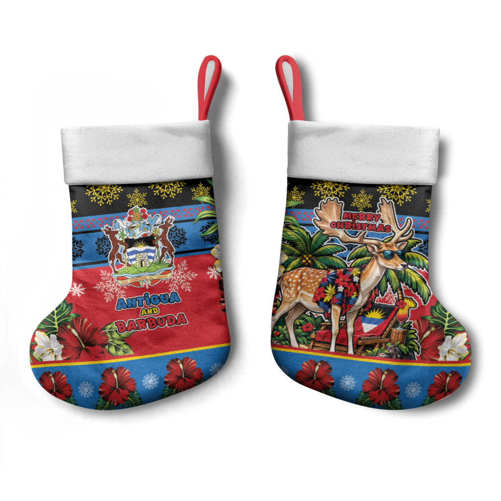 Afro-Antiguan and Barbudan Christmas Stocking This Fallow Deer Needs A Beach Retreat