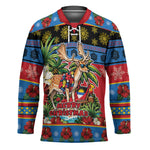 Afro-Antiguan and Barbudan Christmas Hockey Jersey This Fallow Deer Needs A Beach Retreat
