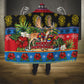 Afro-Antiguan and Barbudan Christmas Hooded Blanket This Fallow Deer Needs A Beach Retreat