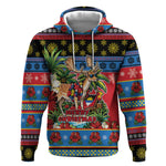 Afro-Antiguan and Barbudan Christmas Hoodie This Fallow Deer Needs A Beach Retreat