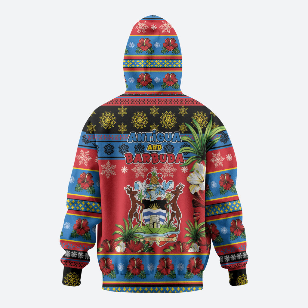 Afro-Antiguan and Barbudan Christmas Hoodie This Fallow Deer Needs A Beach Retreat
