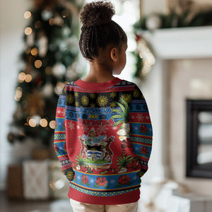 Afro-Antiguan and Barbudan Christmas Kid Ugly Christmas Sweater This Fallow Deer Needs A Beach Retreat