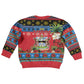 Afro-Antiguan and Barbudan Christmas Kid Ugly Christmas Sweater This Fallow Deer Needs A Beach Retreat