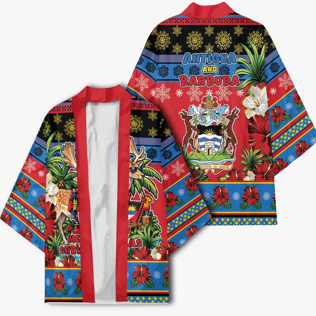 Afro-Antiguan and Barbudan Christmas Kimono This Fallow Deer Needs A Beach Retreat
