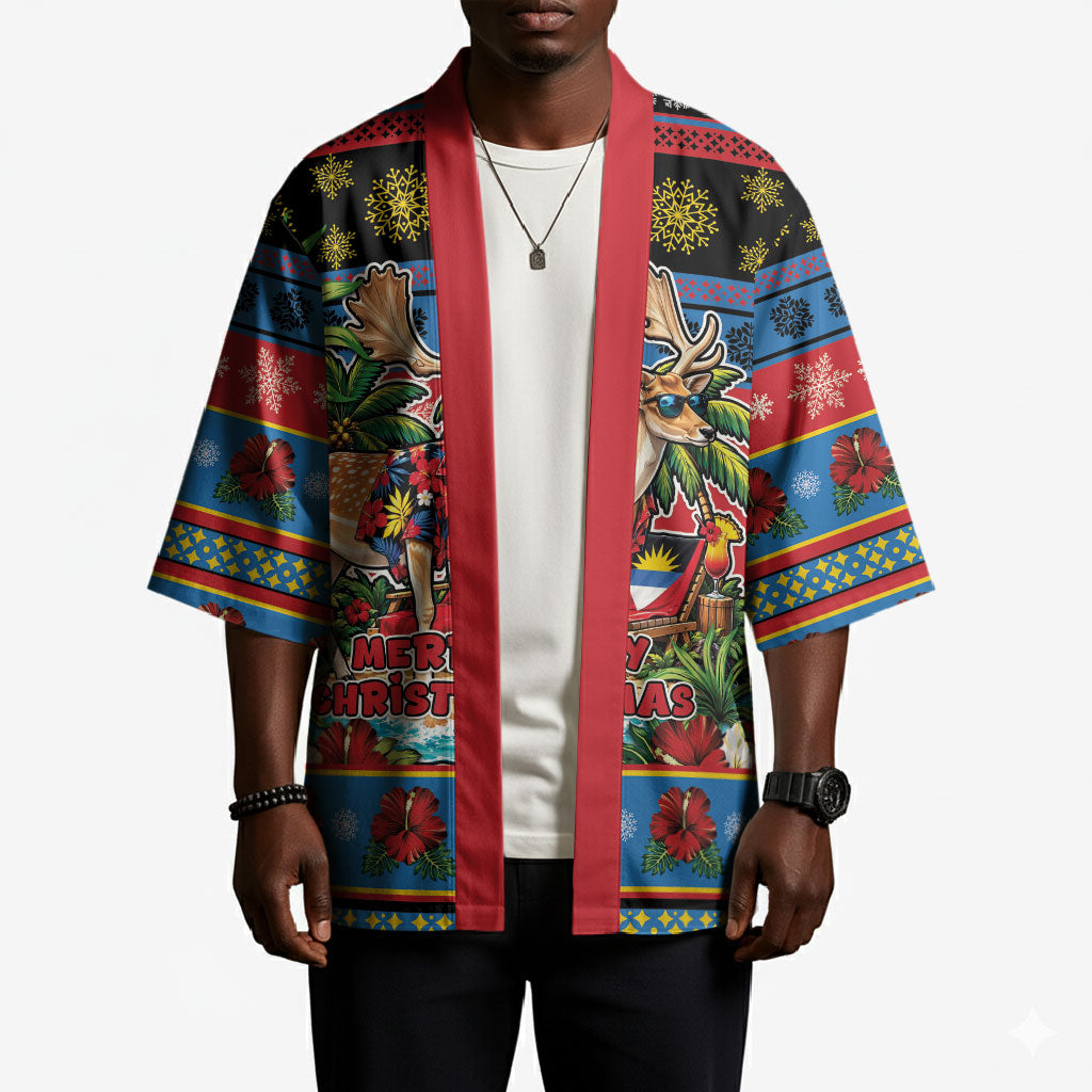Afro-Antiguan and Barbudan Christmas Kimono This Fallow Deer Needs A Beach Retreat