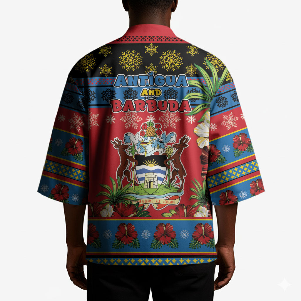 Afro-Antiguan and Barbudan Christmas Kimono This Fallow Deer Needs A Beach Retreat