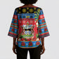 Afro-Antiguan and Barbudan Christmas Kimono Sleeve Blouse This Fallow Deer Needs A Beach Retreat