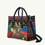 Afro-Antiguan and Barbudan Christmas Leather Bag This Fallow Deer Needs A Beach Retreat