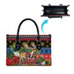 Afro-Antiguan and Barbudan Christmas Leather Bag This Fallow Deer Needs A Beach Retreat