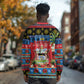 Afro-Antiguan and Barbudan Christmas Long Sleeve Shirt This Fallow Deer Needs A Beach Retreat