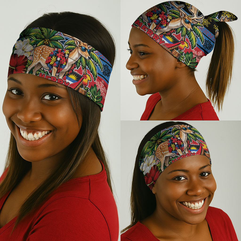 Afro-Antiguan and Barbudan Christmas Neck Gaiter This Fallow Deer Needs A Beach Retreat