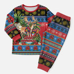 Afro-Antiguan and Barbudan Christmas Pajama Set This Fallow Deer Needs A Beach Retreat