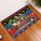 Afro-Antiguan and Barbudan Christmas Rubber Doormat This Fallow Deer Needs A Beach Retreat
