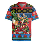 Afro-Antiguan and Barbudan Christmas Rugby Jersey This Fallow Deer Needs A Beach Retreat