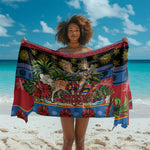 Afro-Antiguan and Barbudan Christmas Sarong This Fallow Deer Needs A Beach Retreat