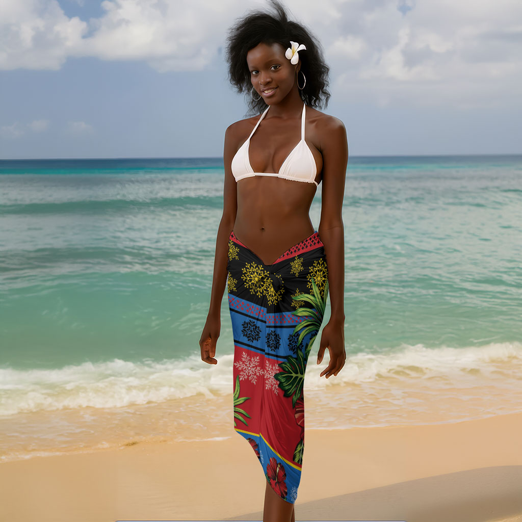 Afro-Antiguan and Barbudan Christmas Sarong This Fallow Deer Needs A Beach Retreat