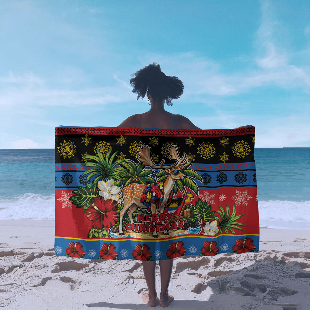 Afro-Antiguan and Barbudan Christmas Sarong This Fallow Deer Needs A Beach Retreat