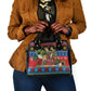 Afro-Antiguan and Barbudan Christmas Shoulder Handbag This Fallow Deer Needs A Beach Retreat
