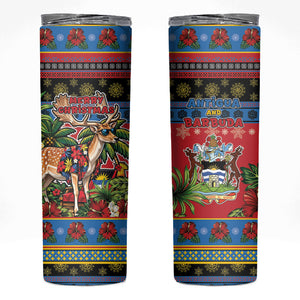 Afro-Antiguan and Barbudan Christmas Skinny Tumbler This Fallow Deer Needs A Beach Retreat