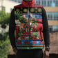 Afro-Antiguan and Barbudan Christmas Sleeveless Puffer Jacket This Fallow Deer Needs A Beach Retreat