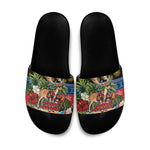 Afro-Antiguan and Barbudan Christmas Slide Sandals This Fallow Deer Needs A Beach Retreat