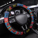 Afro-Antiguan and Barbudan Christmas Steering Wheel Cover This Fallow Deer Needs A Beach Retreat