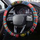 Afro-Antiguan and Barbudan Christmas Steering Wheel Cover This Fallow Deer Needs A Beach Retreat