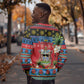 Afro-Antiguan and Barbudan Christmas Sweatshirt This Fallow Deer Needs A Beach Retreat