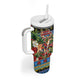 Afro-Antiguan and Barbudan Christmas Tumbler With Handle This Fallow Deer Needs A Beach Retreat