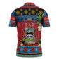 Afro-Antiguan and Barbudan Christmas Zipper Polo Shirt This Fallow Deer Needs A Beach Retreat