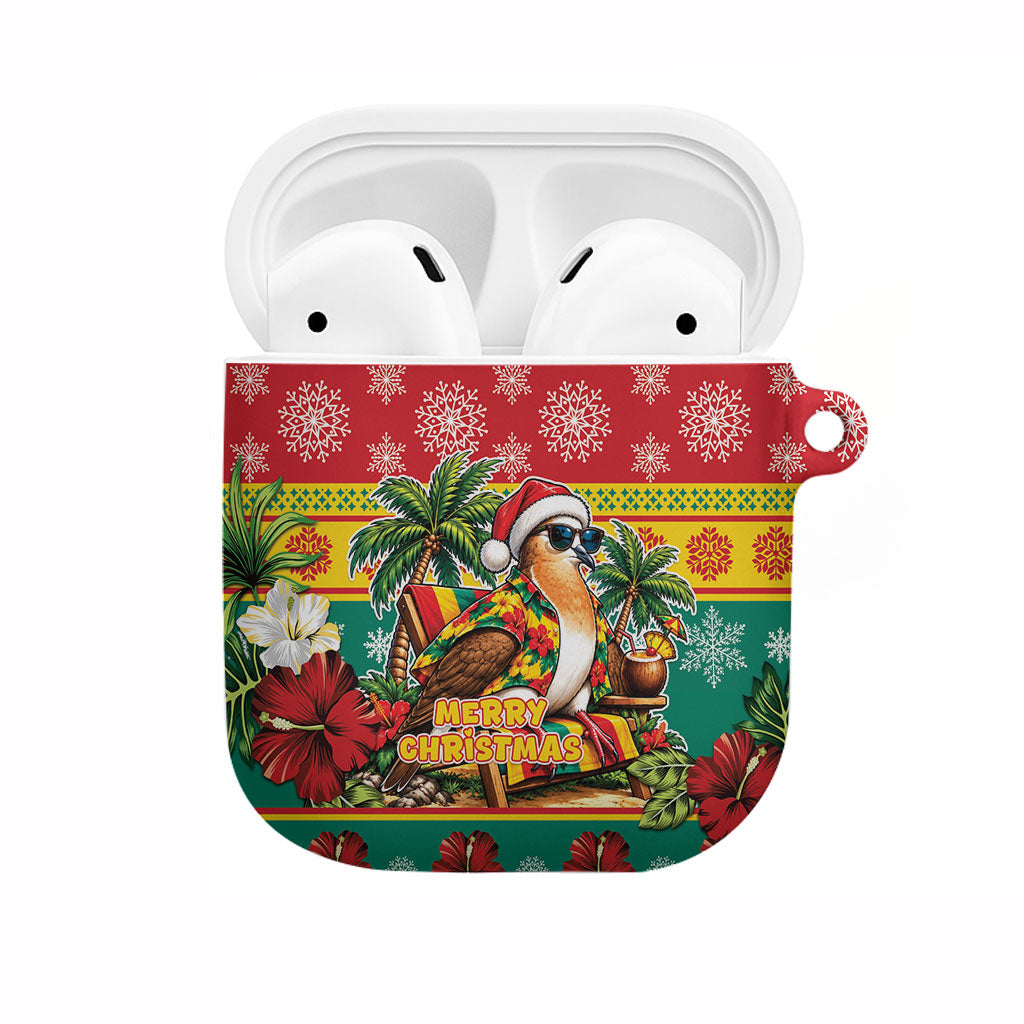Afro-Grenadian Christmas AirPods Case This Grenada Dove Needs A Beach Retreat