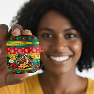 Afro-Grenadian Christmas AirPods Case This Grenada Dove Needs A Beach Retreat