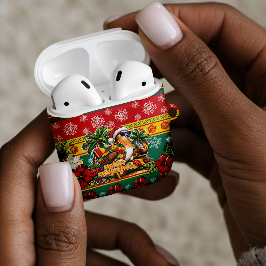 Afro-Grenadian Christmas AirPods Case This Grenada Dove Needs A Beach Retreat