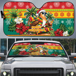 Afro-Grenadian Christmas Auto Sun Shade This Grenada Dove Needs A Beach Retreat
