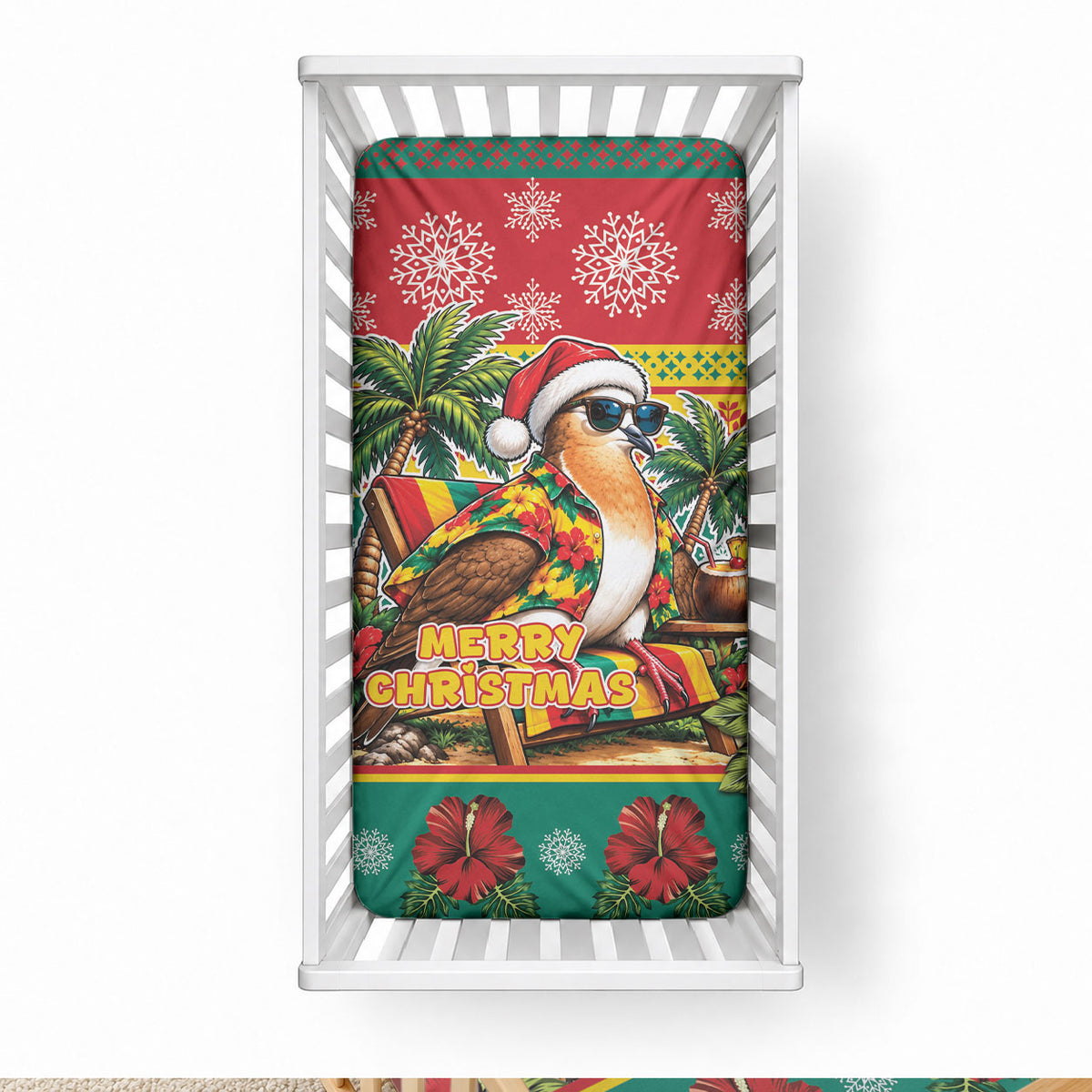 Afro-Grenadian Christmas Baby Bed Cover This Grenada Dove Needs A Beach Retreat