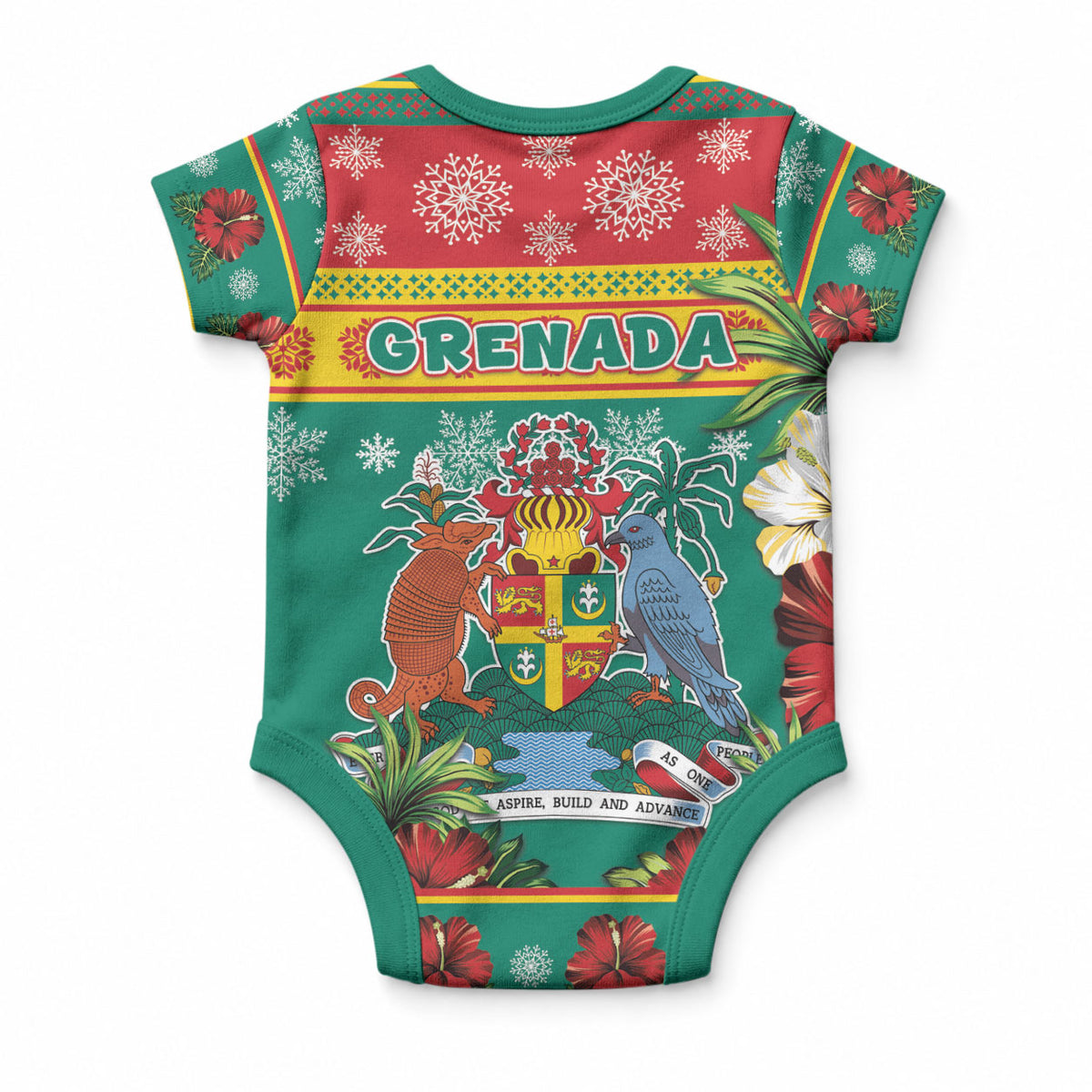 Afro-Grenadian Christmas Baby Onesie This Grenada Dove Needs A Beach Retreat