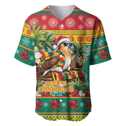 Afro-Grenadian Christmas Baseball Jersey This Grenada Dove Needs A Beach Retreat