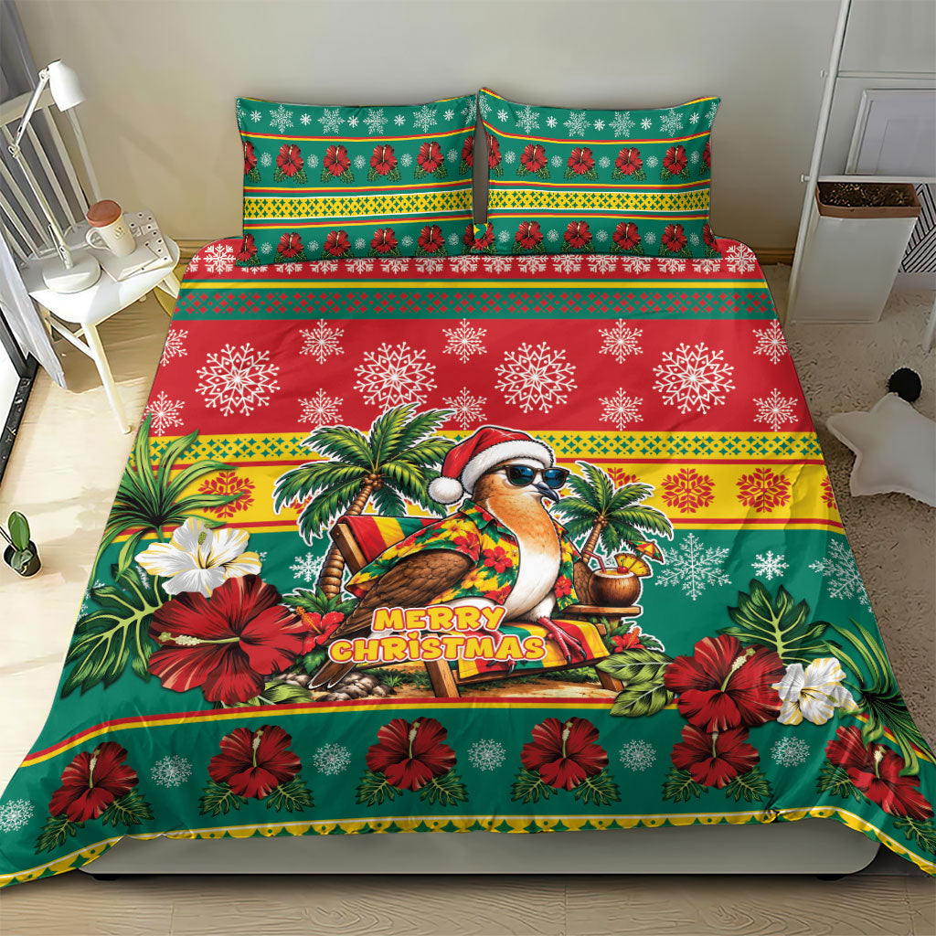 Afro-Grenadian Christmas Bedding Set This Grenada Dove Needs A Beach Retreat