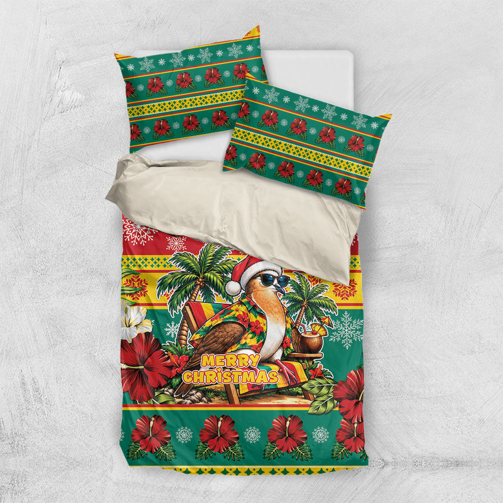 Afro-Grenadian Christmas Bedding Set This Grenada Dove Needs A Beach Retreat