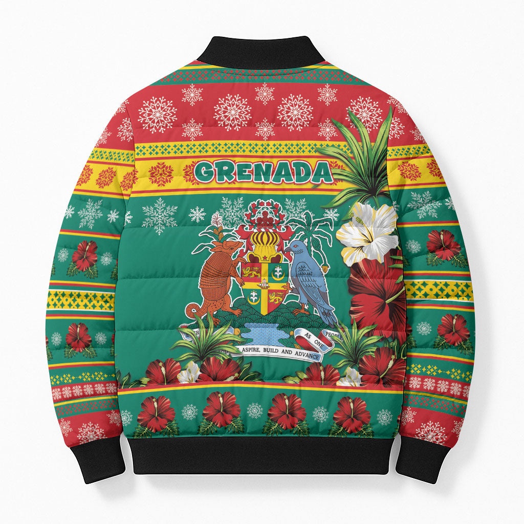 Afro-Grenadian Christmas Bomber Puffer Jacket This Grenada Dove Needs A Beach Retreat