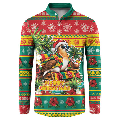 Afro-Grenadian Christmas Button Sweatshirt This Grenada Dove Needs A Beach Retreat